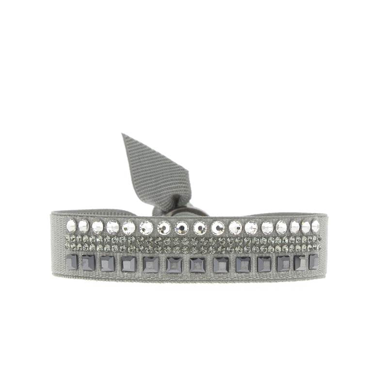 Rhinestone trio bracelet