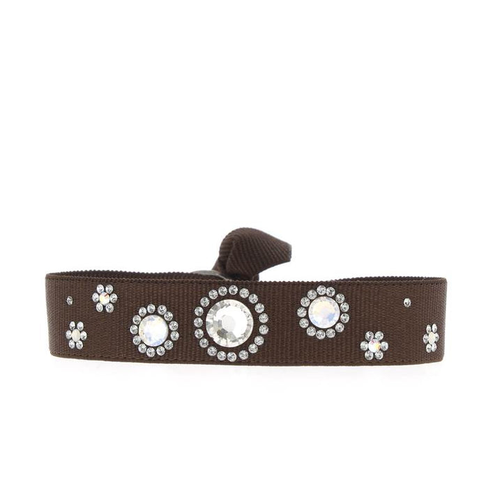 Rhinestone bubble bracelet