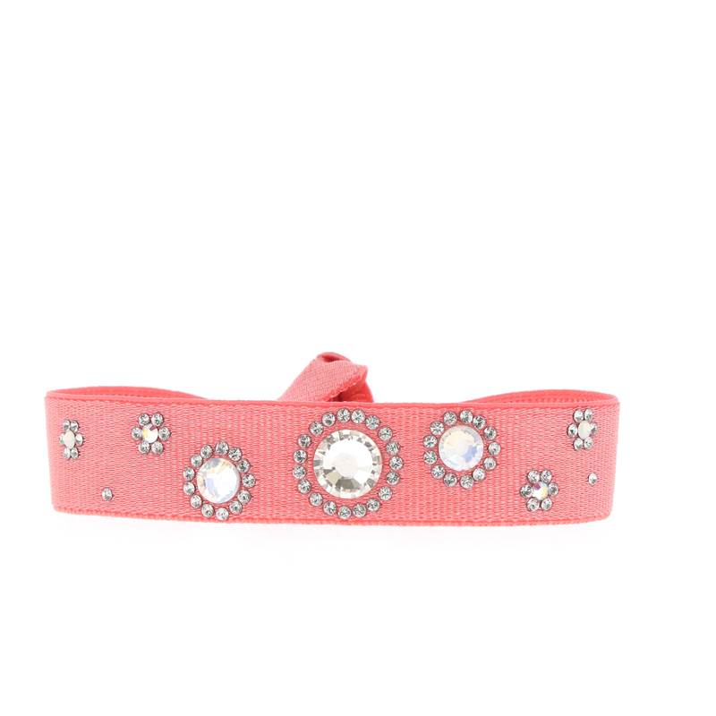 Rhinestone bubble bracelet