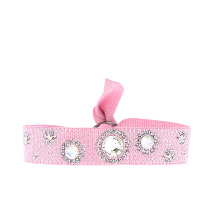 Rhinestone bubble bracelet