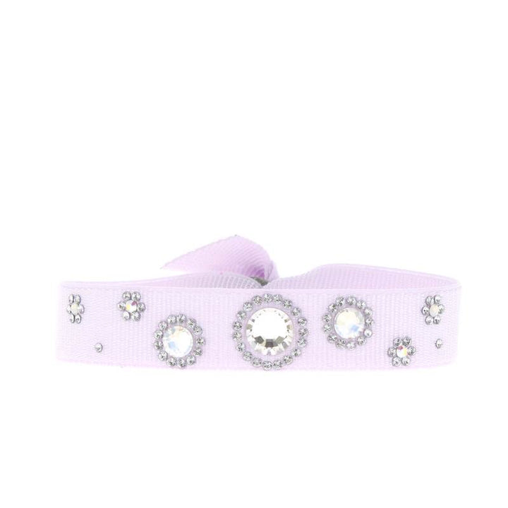 Rhinestone bubble bracelet