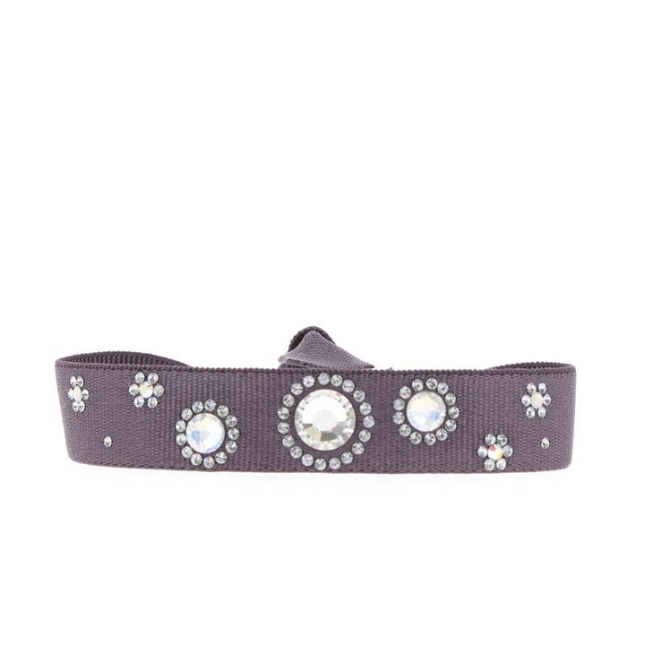 Rhinestone bubble bracelet