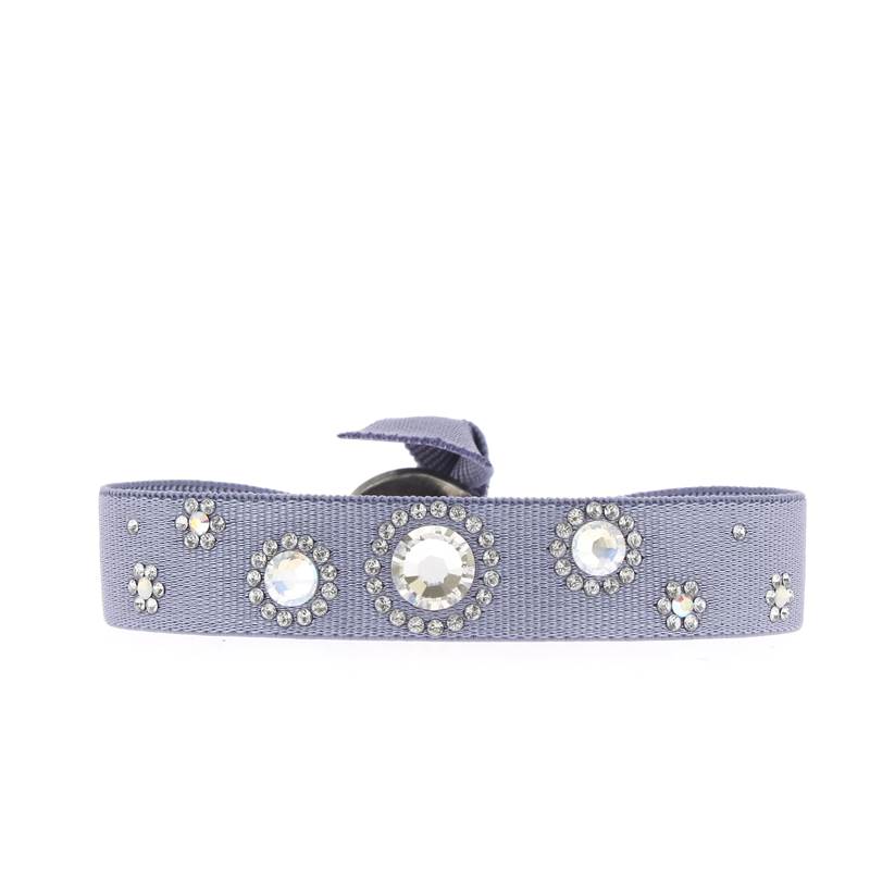 Rhinestone bubble bracelet