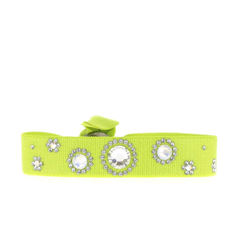 Rhinestone bubble bracelet