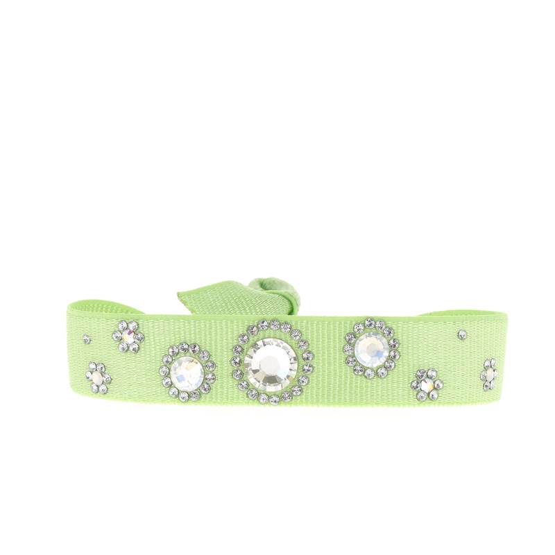 Rhinestone bubble bracelet