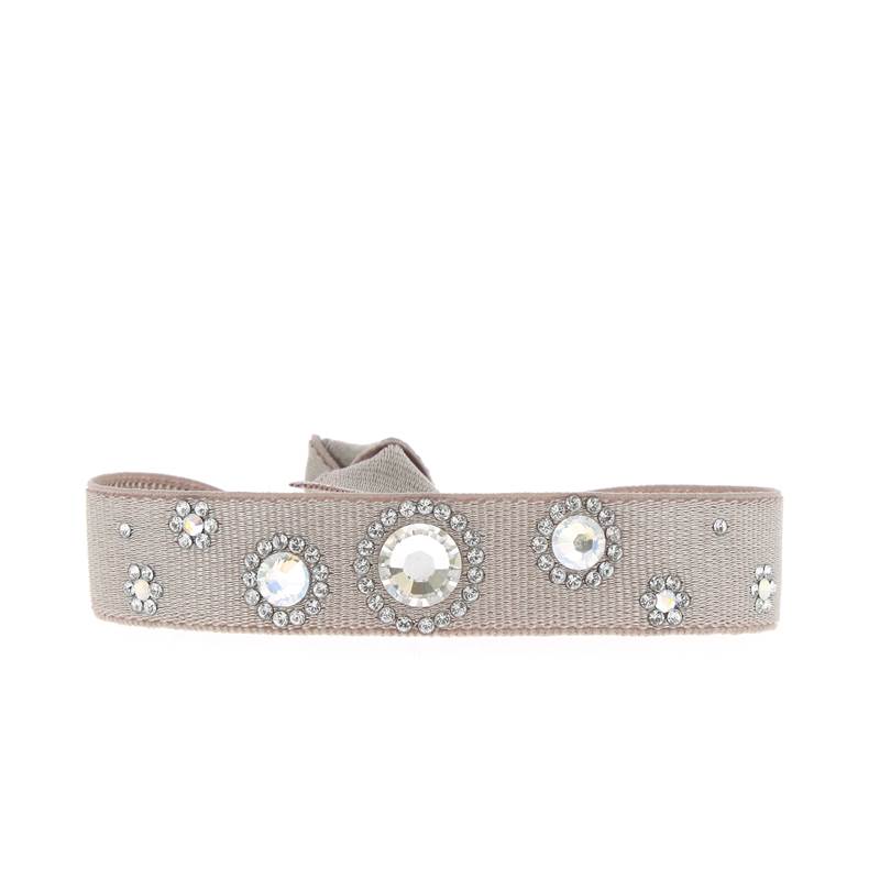 Rhinestone bubble bracelet