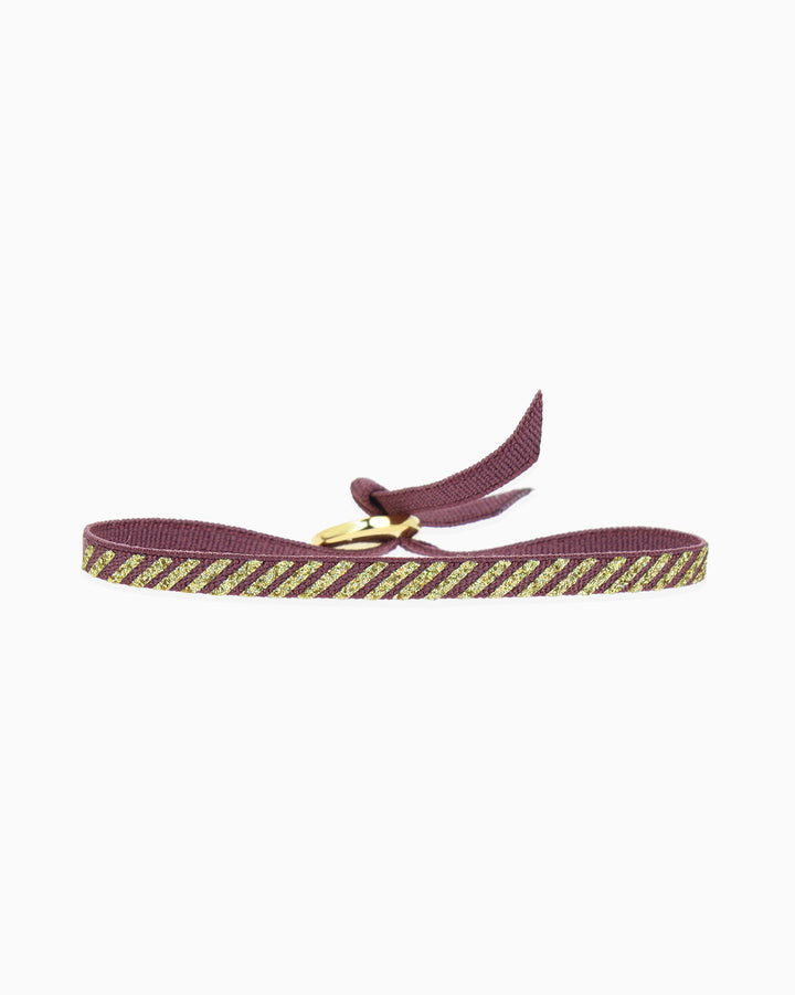 Bracelet glitter stripe - noel