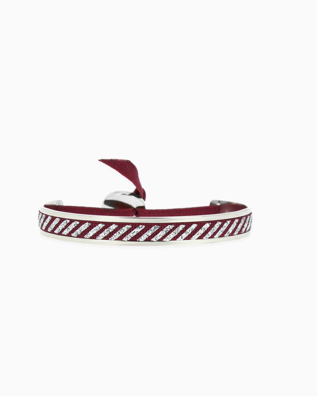 4mm mg stripe ribbon bangle - Christmas