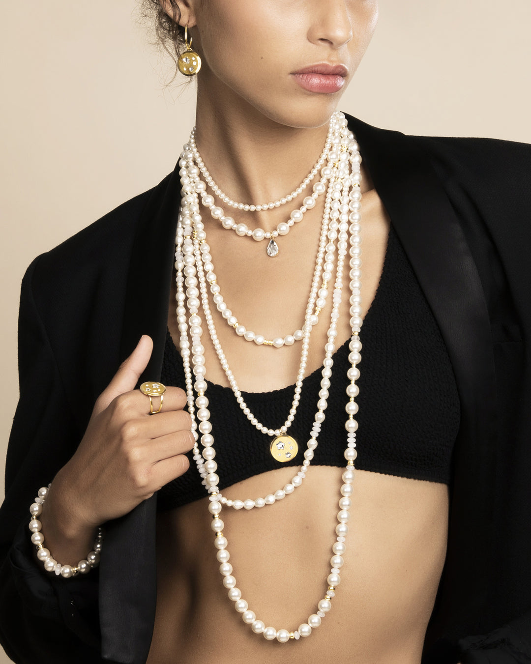 Princess pearl necklace