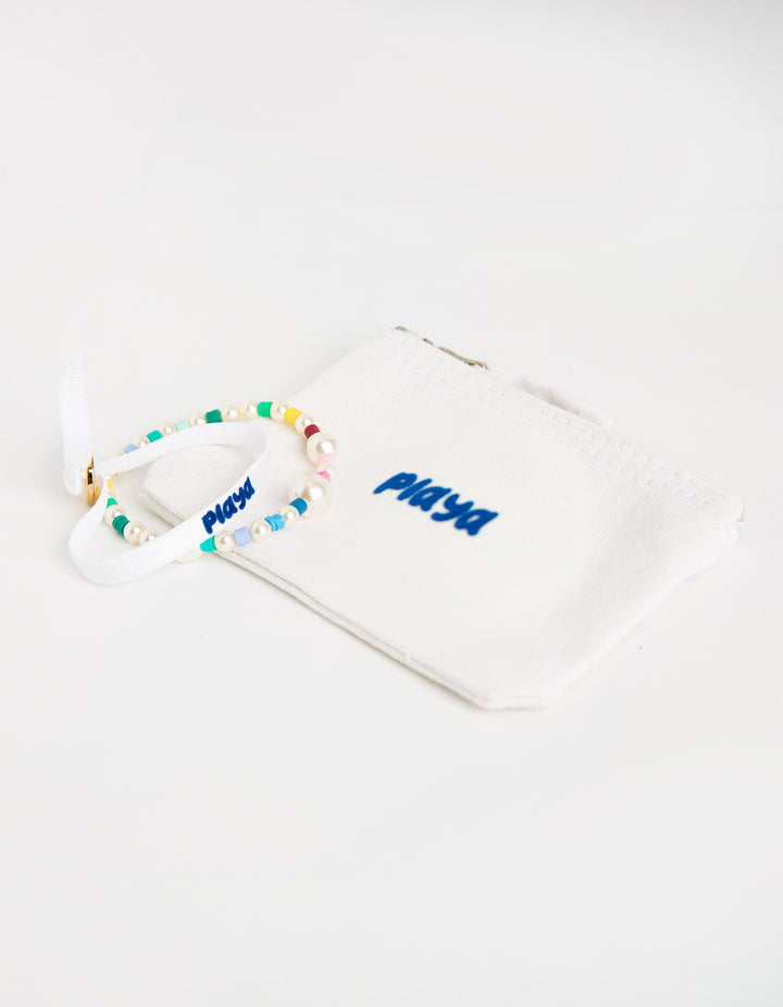 Playa bracelets + pouch set