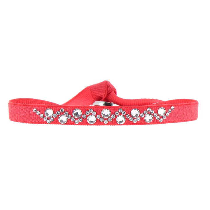 Triangle rhinestone bracelet