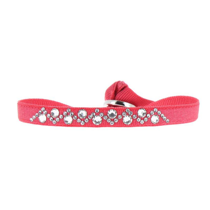 Triangle rhinestone bracelet