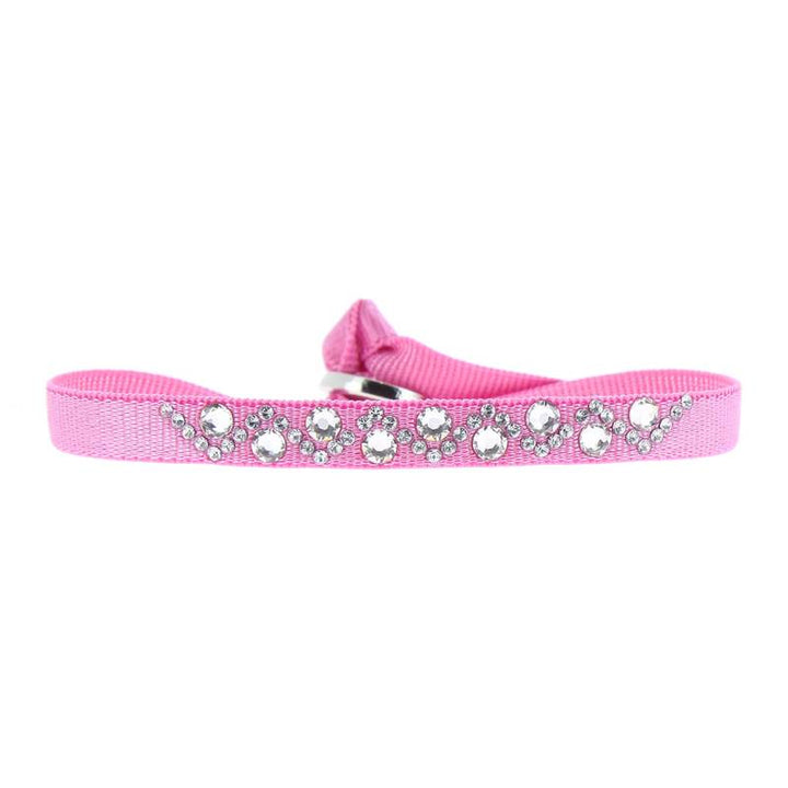 Triangle rhinestone bracelet