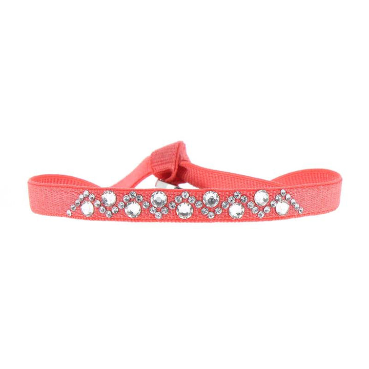 Triangle rhinestone bracelet