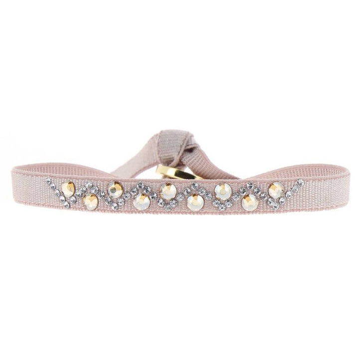 Triangle rhinestone bracelet