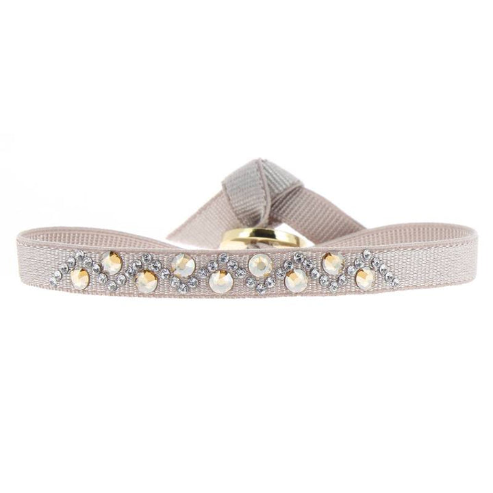 Triangle rhinestone bracelet