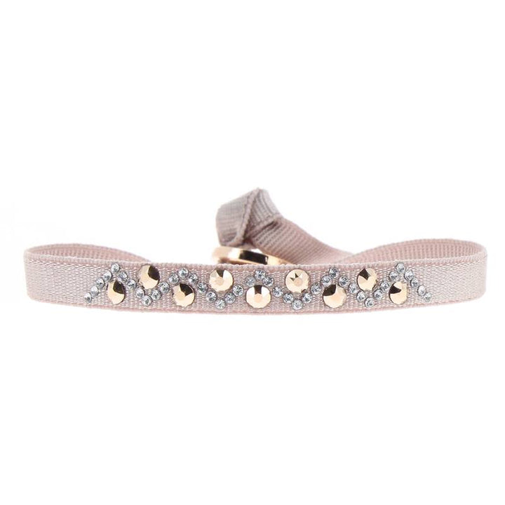 Triangle rhinestone bracelet