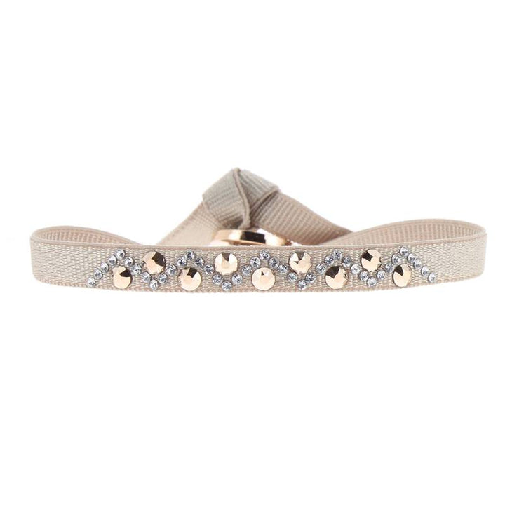 Triangle rhinestone bracelet