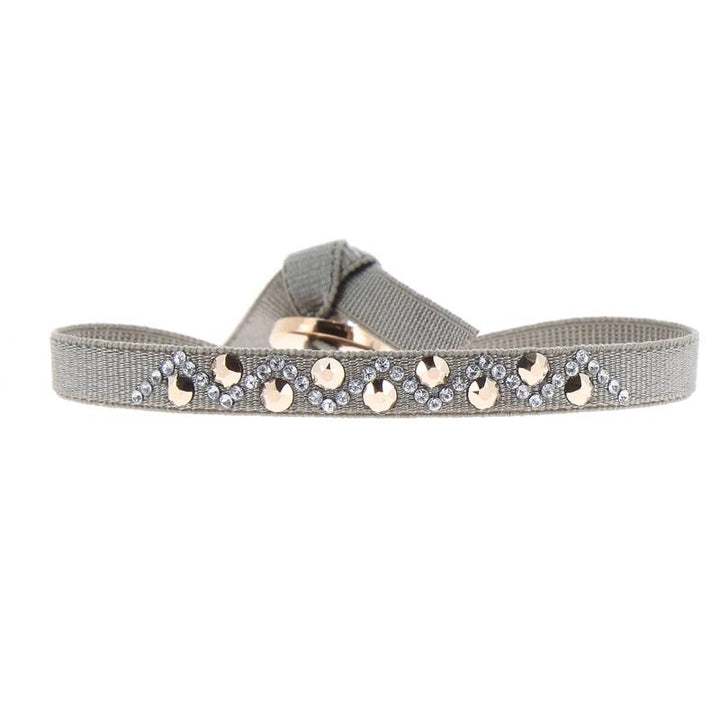 Triangle rhinestone bracelet