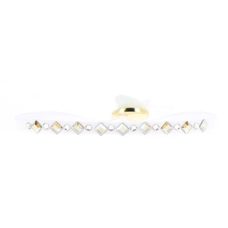 Mini diamond and rhinestone bracelet