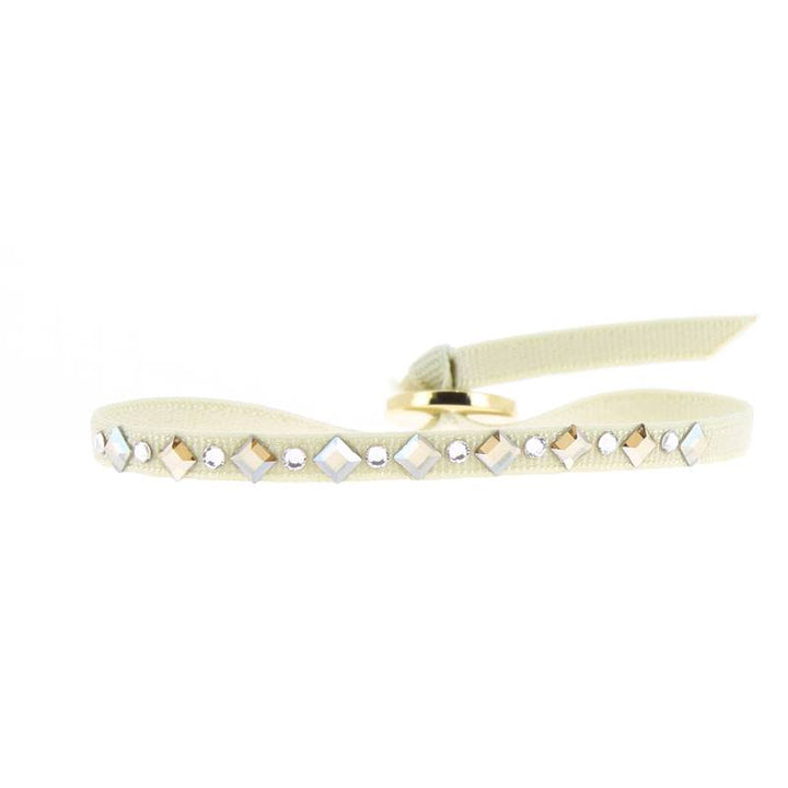 Mini diamond and rhinestone bracelet