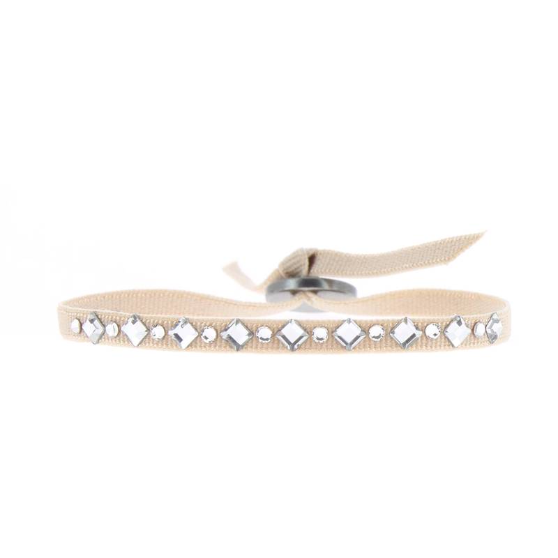 Mini diamond and rhinestone bracelet