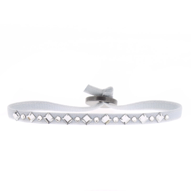 Mini diamond and rhinestone bracelet