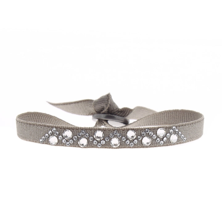 Triangle rhinestone bracelet