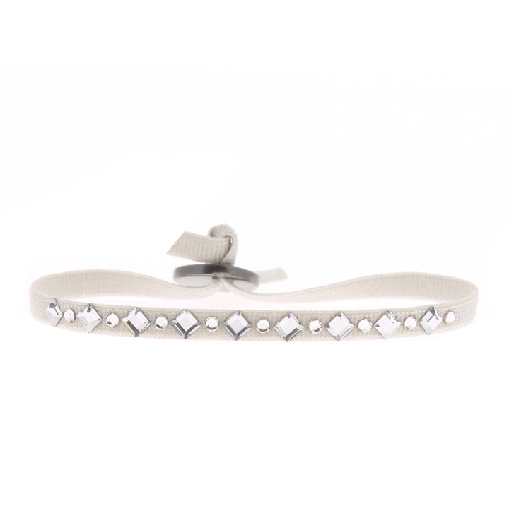 Mini diamond and rhinestone bracelet