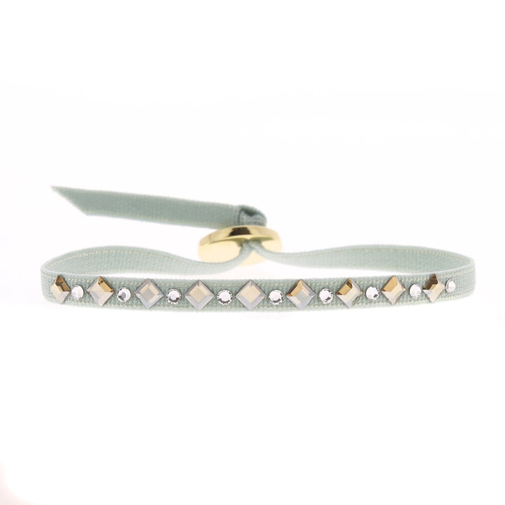 Mini diamond and rhinestone bracelet