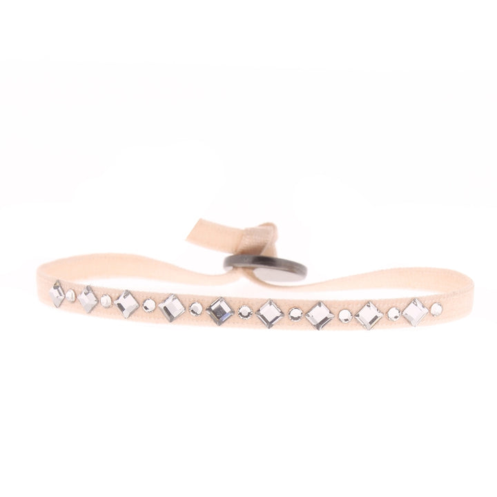 Mini diamond and rhinestone bracelet