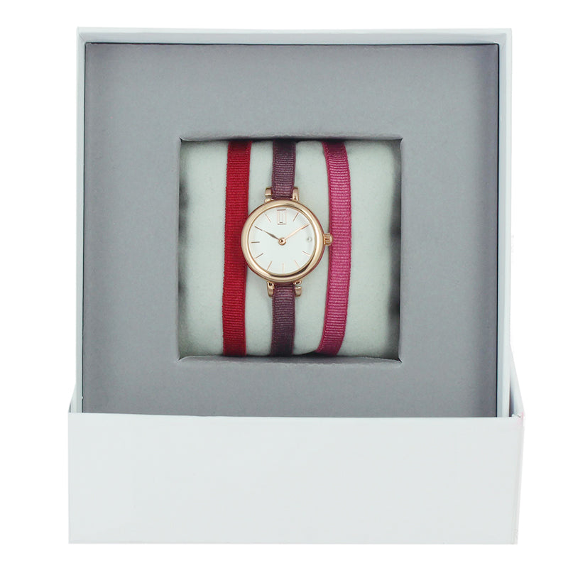 Coffret montre ruban