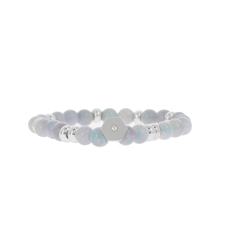 Nut-shaped pearl bracelet