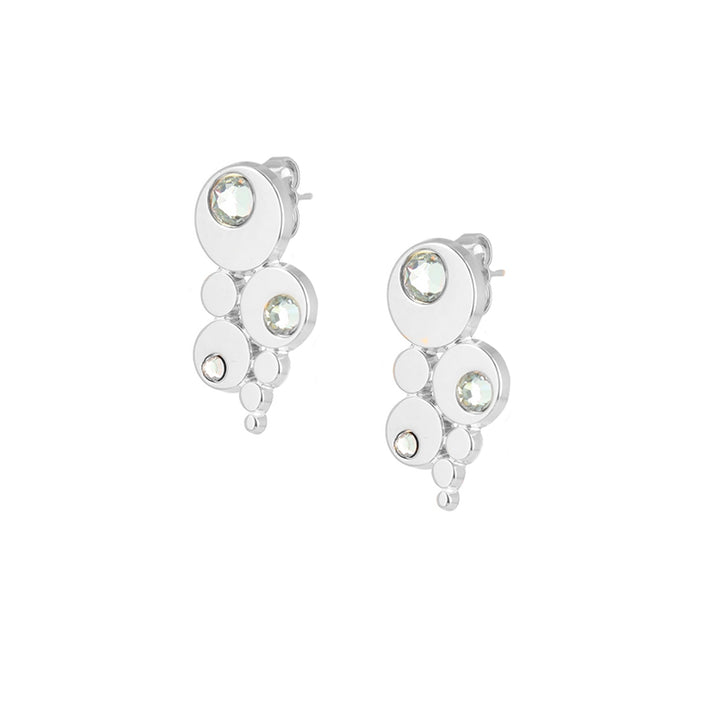 Boucles d oreilles bulle strasse