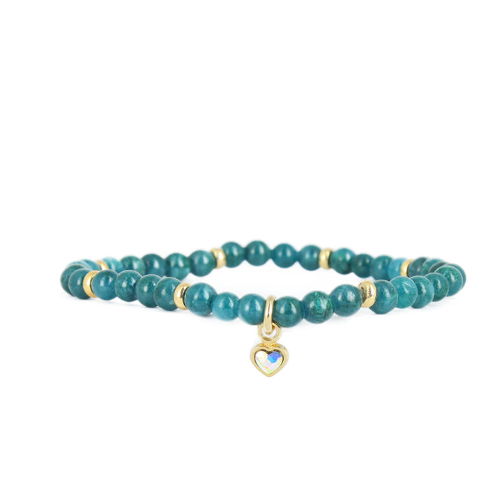 Heart pearl bracelet