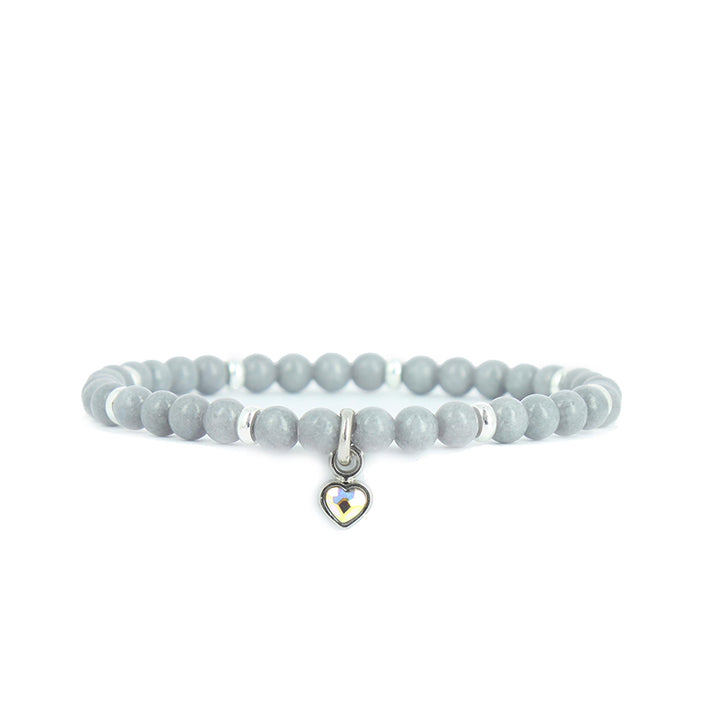 Heart pearl bracelet