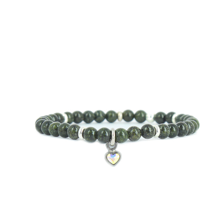 Heart pearl bracelet