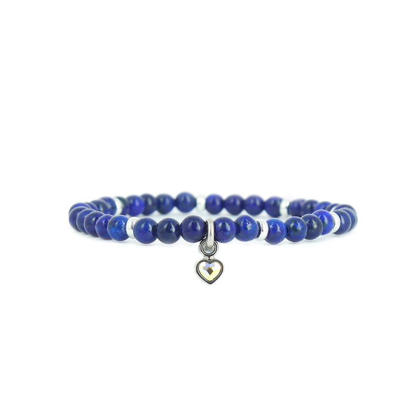 Bracelet perles coeur