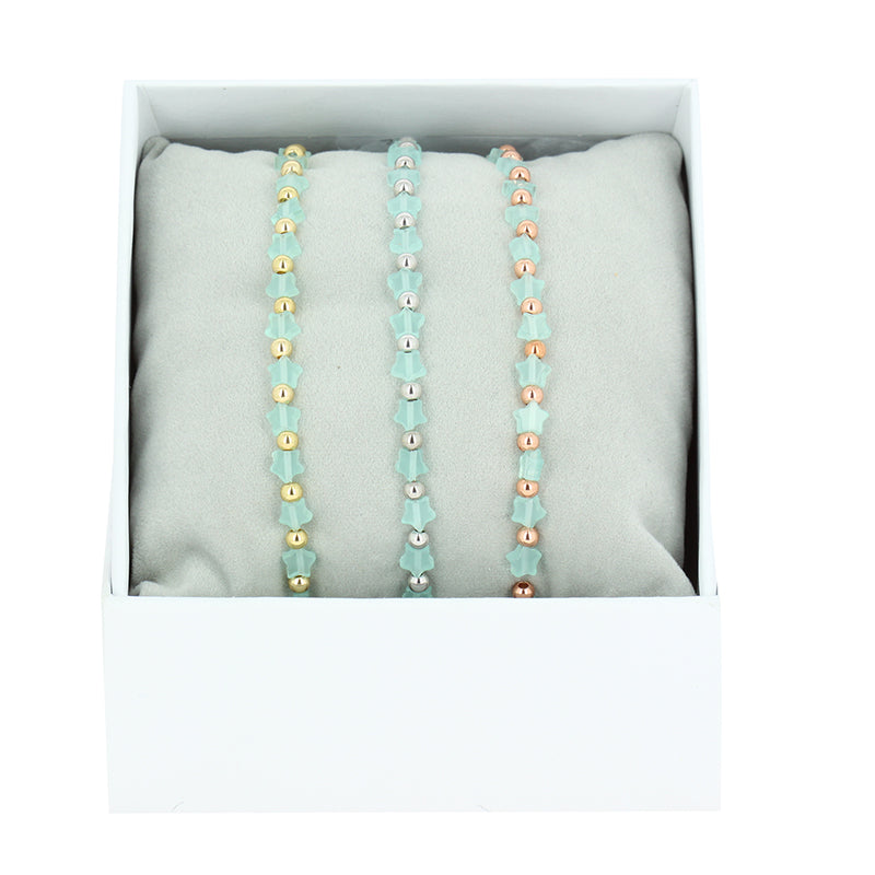 Star pearl bracelet box