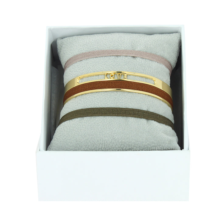 4mm love ribbon bangle box 