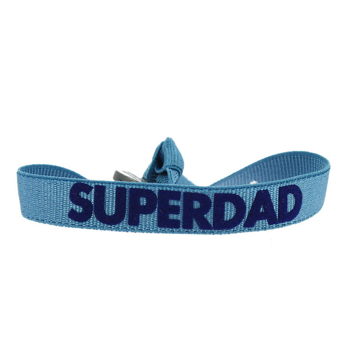 Superdad message bracelet