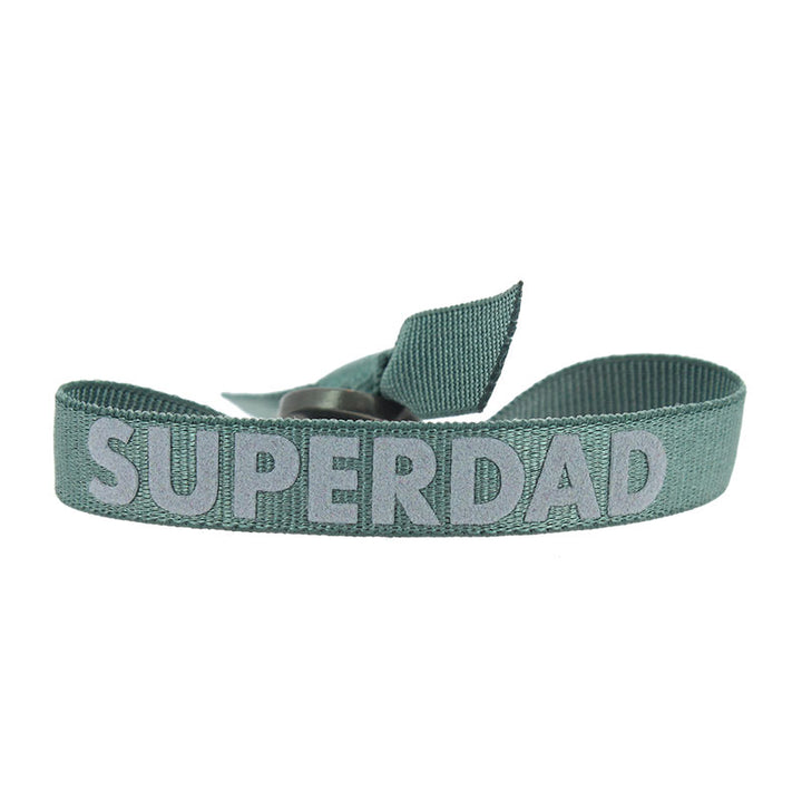 Superdad message bracelet