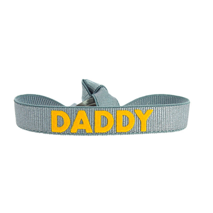 Daddy message bracelet