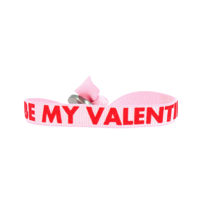 Bracelet message be my valentine