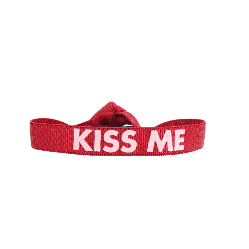 Bracelet message kiss me