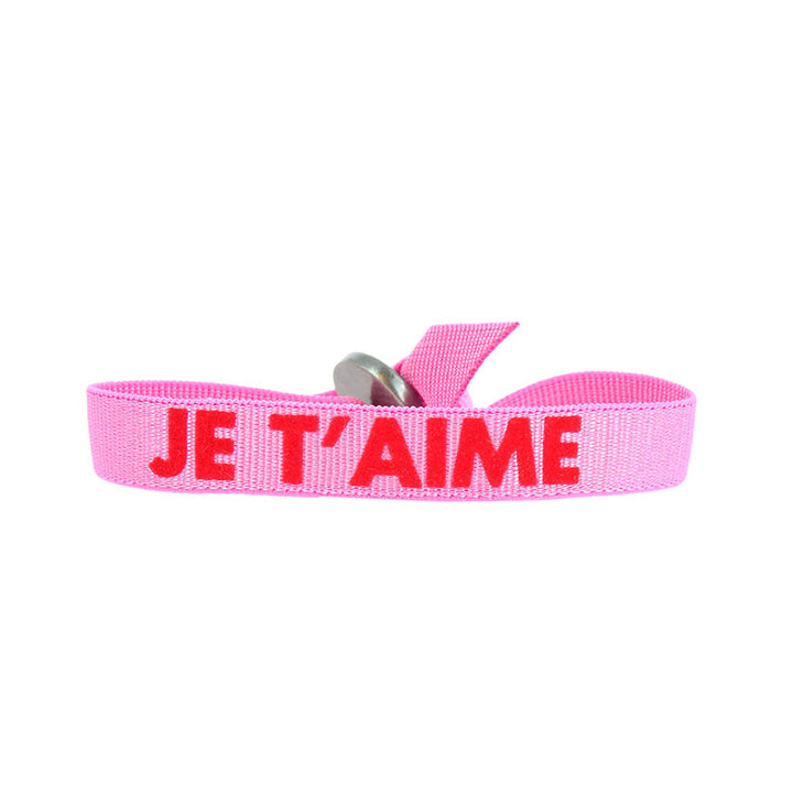 I love you message bracelet