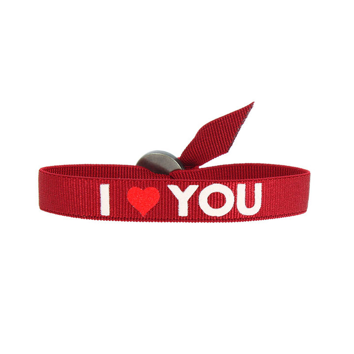 I love you message bracelet