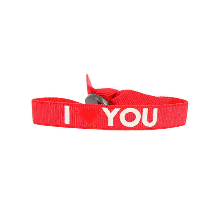 I love you message bracelet