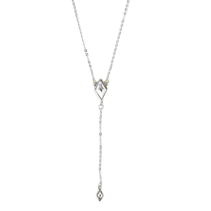 Collier losange duo