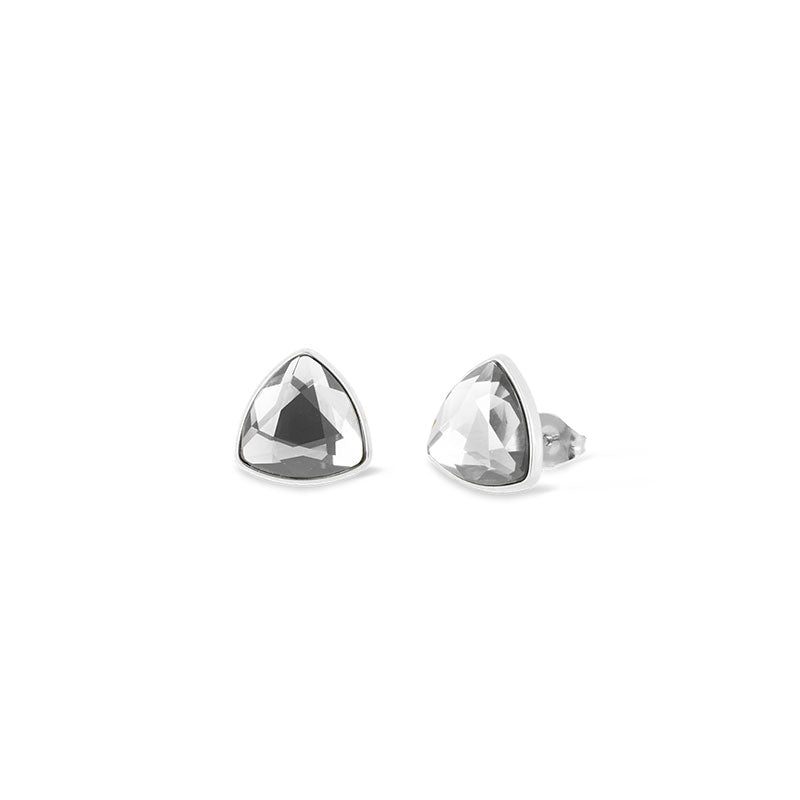 Boucles d oreilles trilliant mm